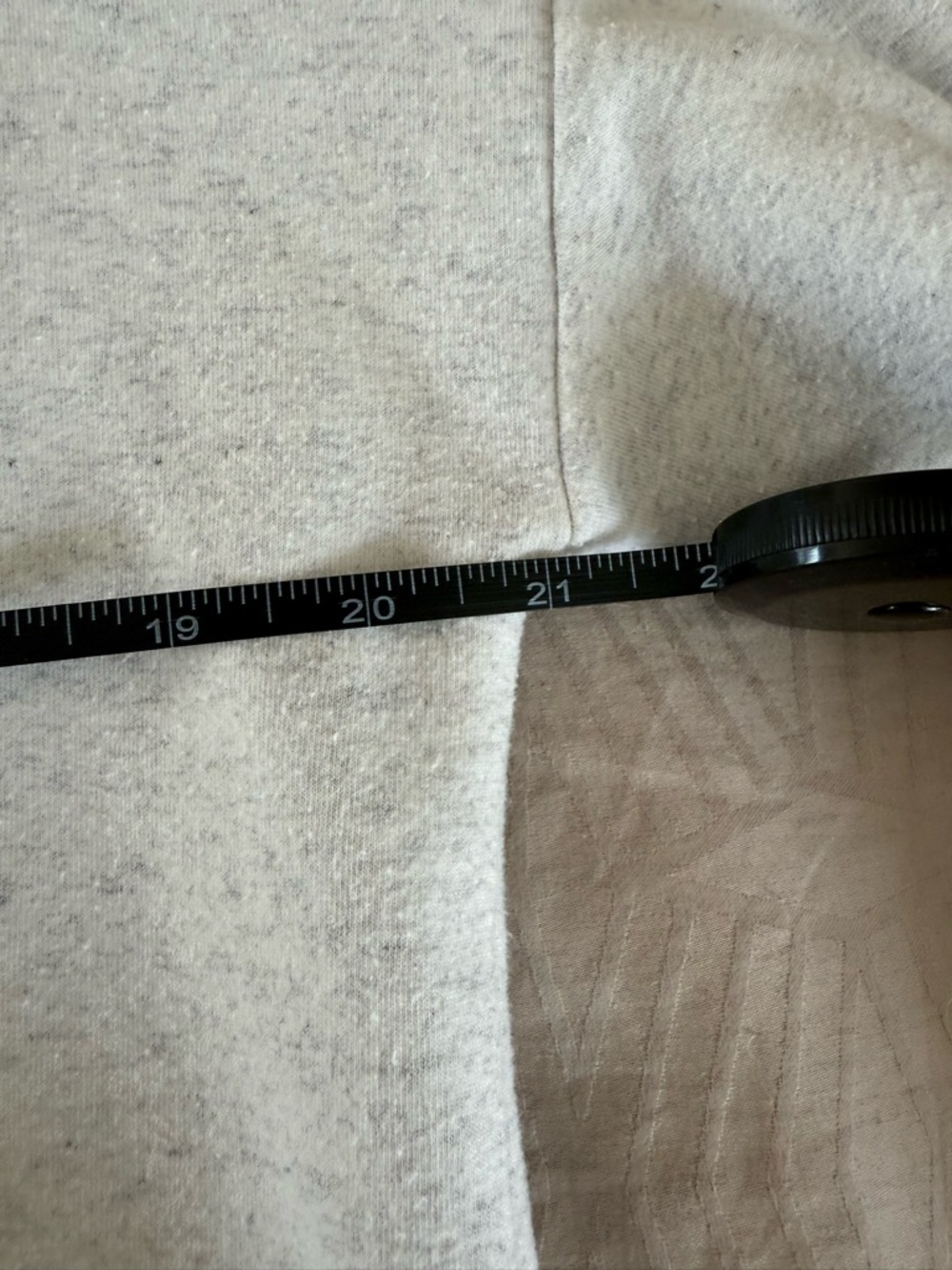 Athleta Coaster Luxe Light Heather Gray Crew Sweatshirt Size Small - Picture 7 of 7